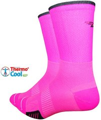Cyclismo Tall Cuff Neon Pink - Small
